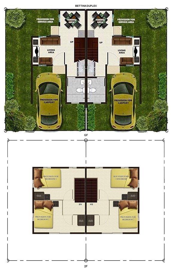 Bettina Duplex in Bria Homes Trece Martires is near Camella Evia House for Sale