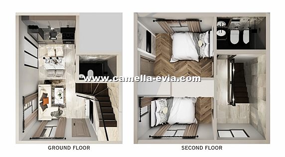 Amara Floor Plan House and Lot in Evia